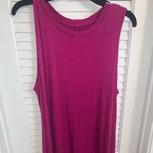 Plus size tank dress